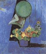 Henri Matisse Flowers and Sculpture (mk35) oil painting reproduction